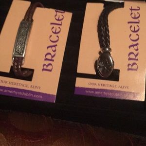 COPY - Men’s Celtic Leather Bracelets Trinity Sha…